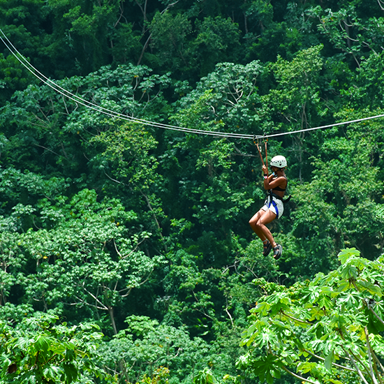 Ziplines en Punta Cana, La Hacienda Park