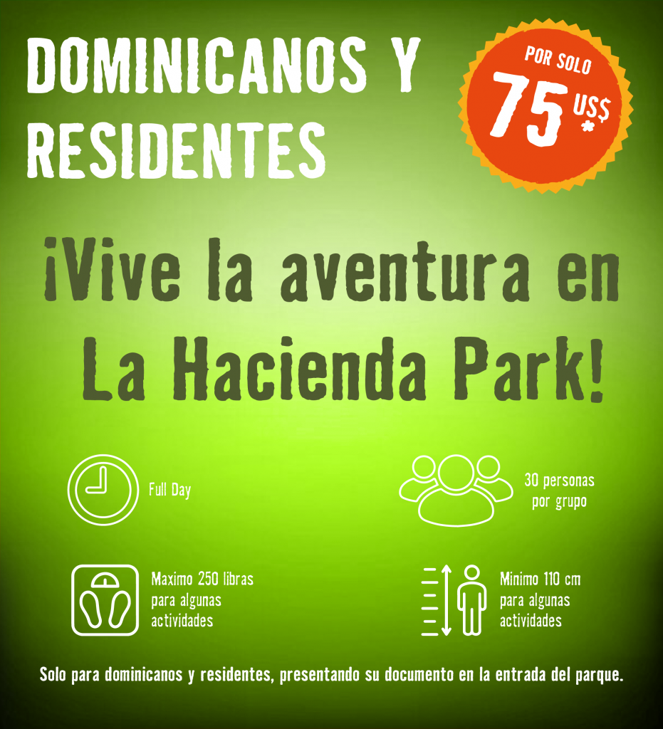 Precios residentes La Hacienda Park