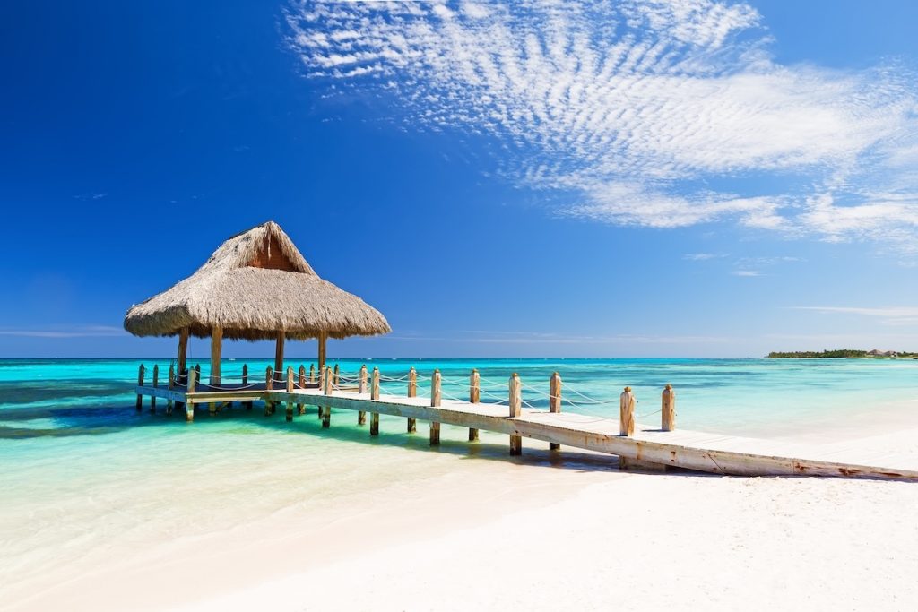 Weather in punta cana, beautiful sunny day