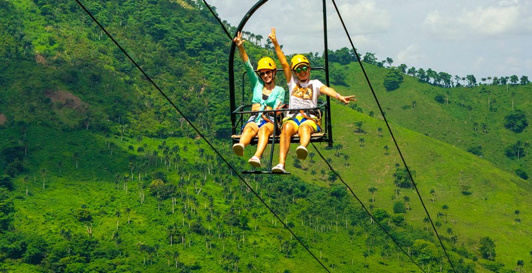 Actividades para hacer en Punta Cana, telesilla