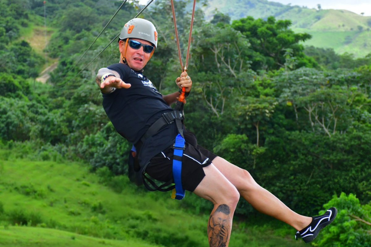 actividades para hacer en punta cana, tirolesa