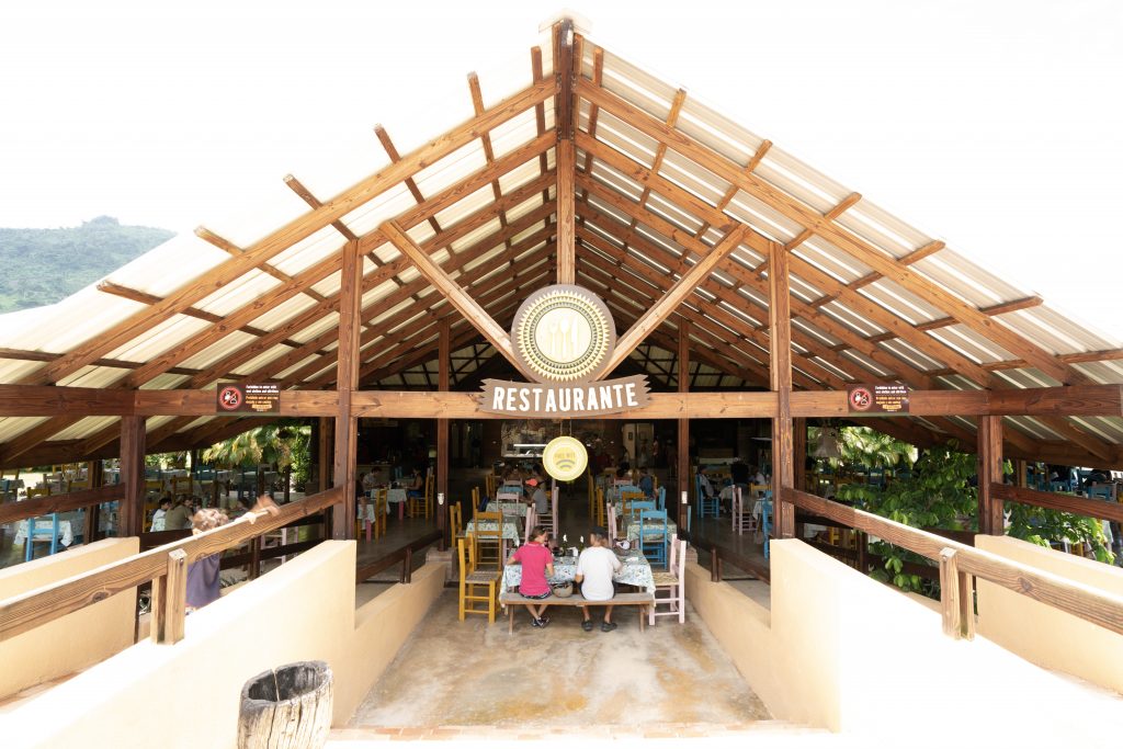 Dining experience at the La Hacienda Park restaurant