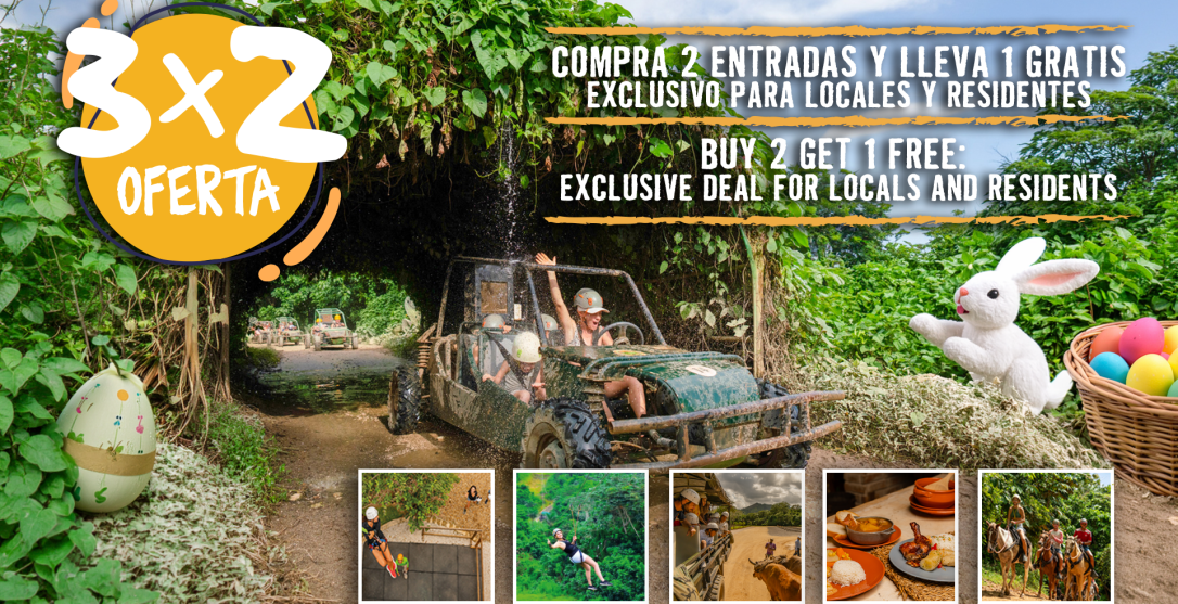 Promoción 3x2 la hacienda park