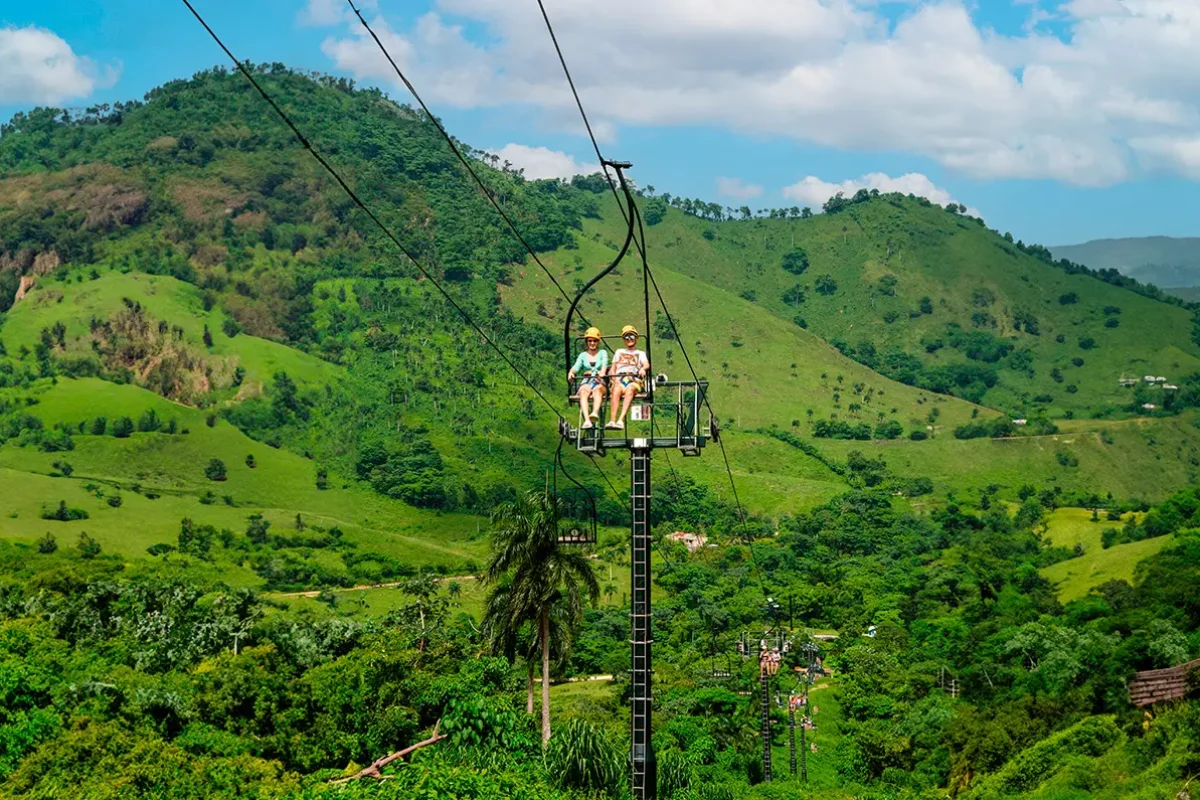 telesilla en La Hacienda Park